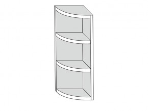 19.30.0р Полка угловая (h=913) радиусная  ЛДСП УНИ в Снежинске - snezhinsk.magazin-mebel74.ru | фото