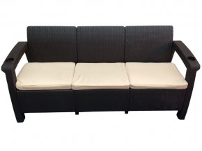 Диван Yalta Sofa 3 Set шоколадный в Снежинске - snezhinsk.magazin-mebel74.ru | фото