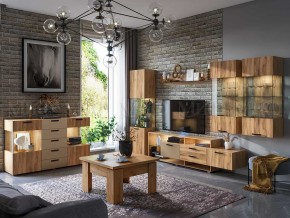 Гостиная Алтея Дуб крафт в Снежинске - snezhinsk.magazin-mebel74.ru | фото