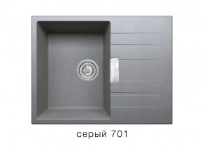 Мойка кварцевая Tolero Loft TL-650 Серый 701 в Снежинске - snezhinsk.magazin-mebel74.ru | фото