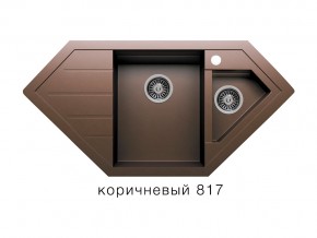 Мойка кварцевая Tolero R-114 Коричневый 817 в Снежинске - snezhinsk.magazin-mebel74.ru | фото