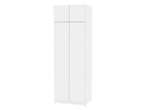 Шкаф Malta light H287 с антресолью HA2 Белый в Снежинске - snezhinsk.magazin-mebel74.ru | фото