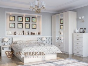 Спальня Вега Сосна Карелия Серия 2 в Снежинске - snezhinsk.magazin-mebel74.ru | фото